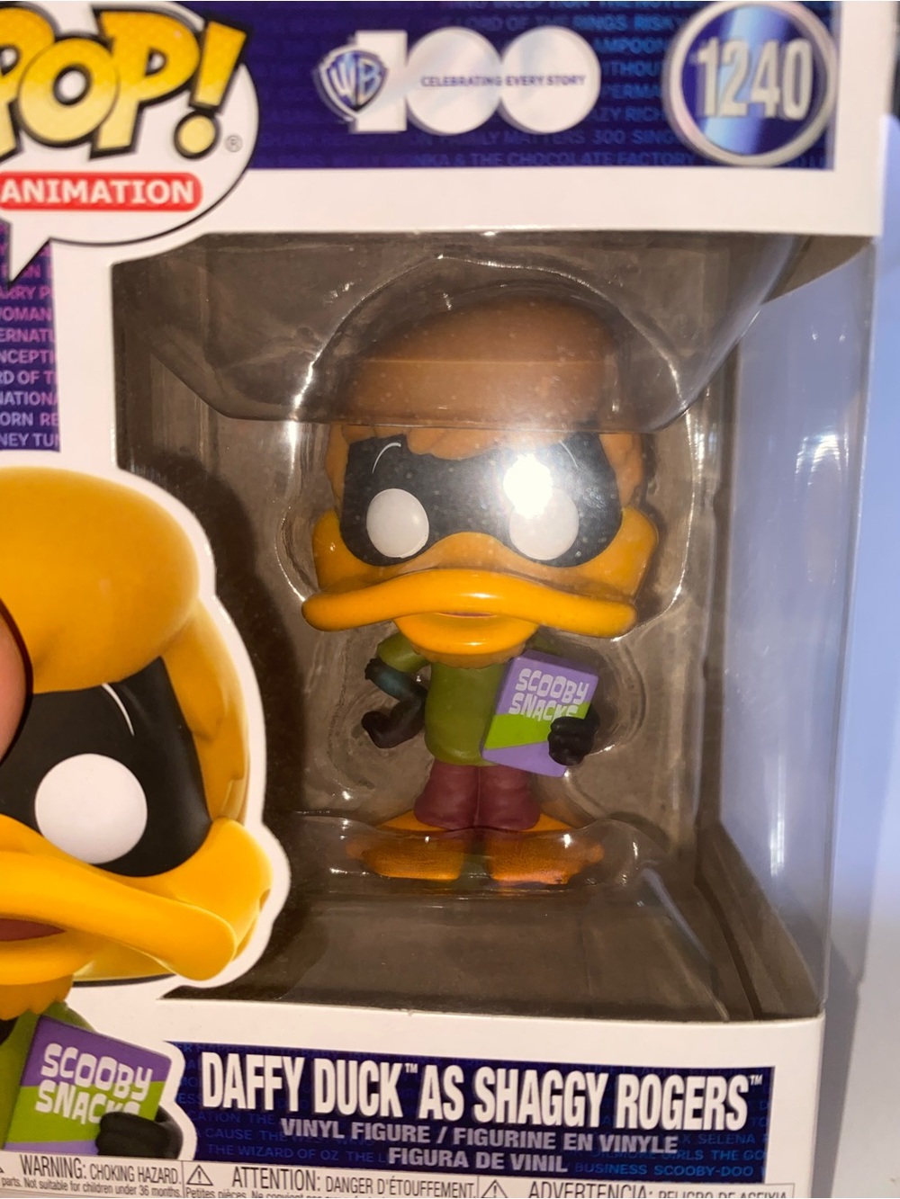 Funko Daffy Duck 'As Shaggy Rogers' - Yellow, Green & Purple